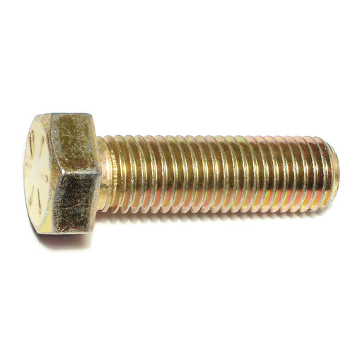3/4"-10 x 2-1/2" Zinc Plated Grade 8 Steel Coarse Thread Hex Cap Screws