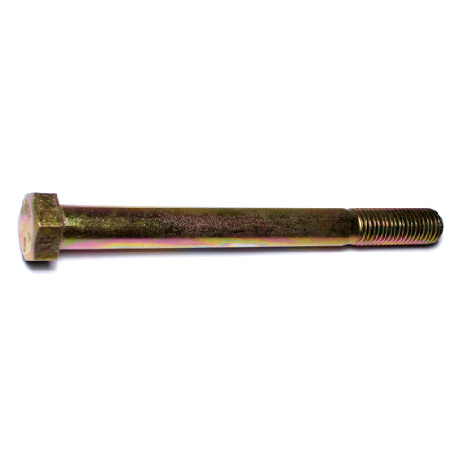 3/4"-10 x 8" Zinc Plated Grade 8 Steel Coarse Thread Hex Cap Screws