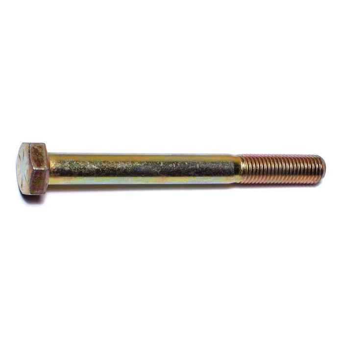 5/16"-24 x 3" Zinc Plated Grade 8 Steel Fine Thread Hex Cap Screws