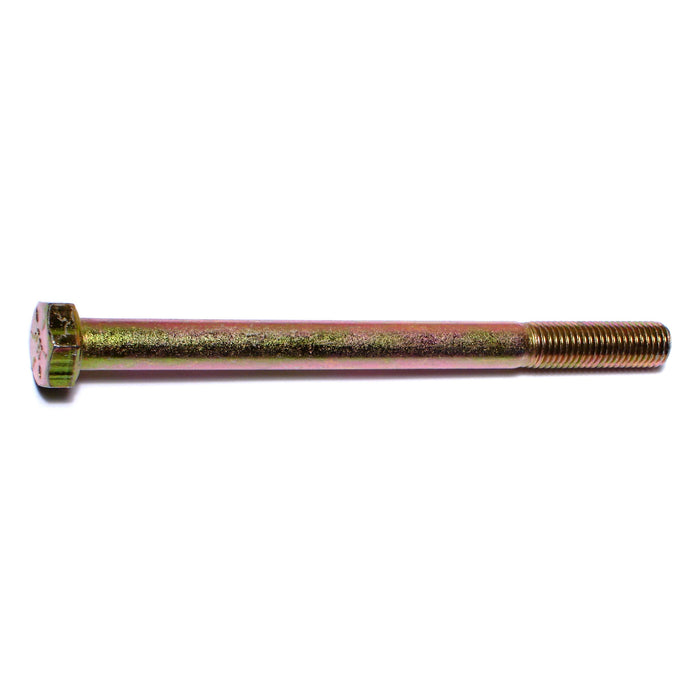 5/16"-24 x 4" Zinc Plated Grade 8 Steel Fine Thread Hex Cap Screws