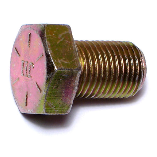 1/2"-20 x 3/4" Zinc Plated Grade 8 Steel Fine Thread Hex Cap Screws