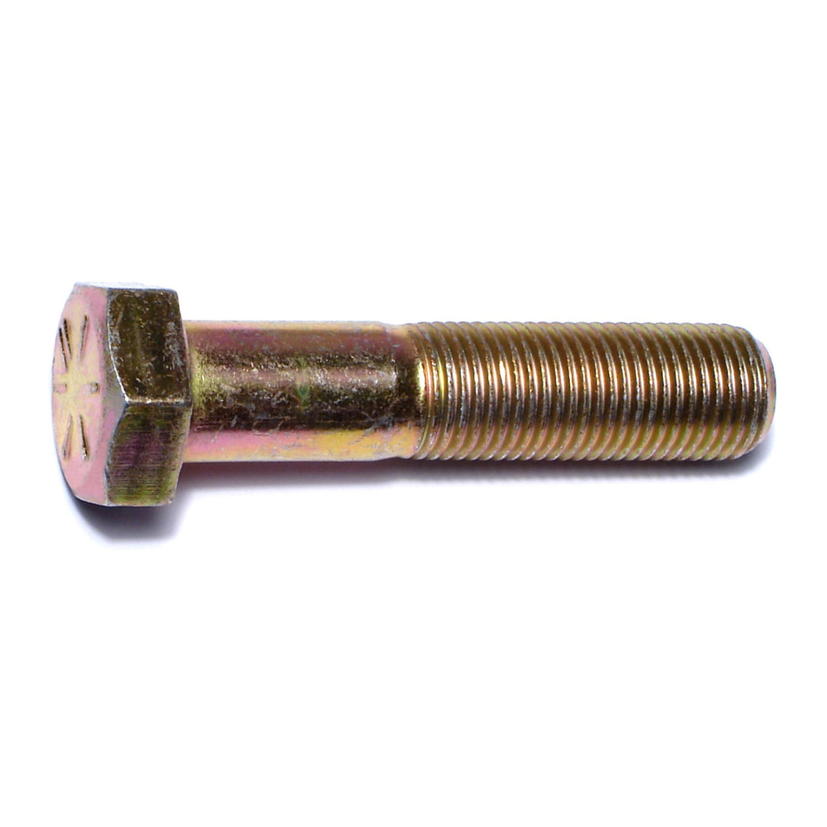 1/2"-20 x 2-1/4" Zinc Plated Grade 8 Steel Fine Thread Hex Cap Screws