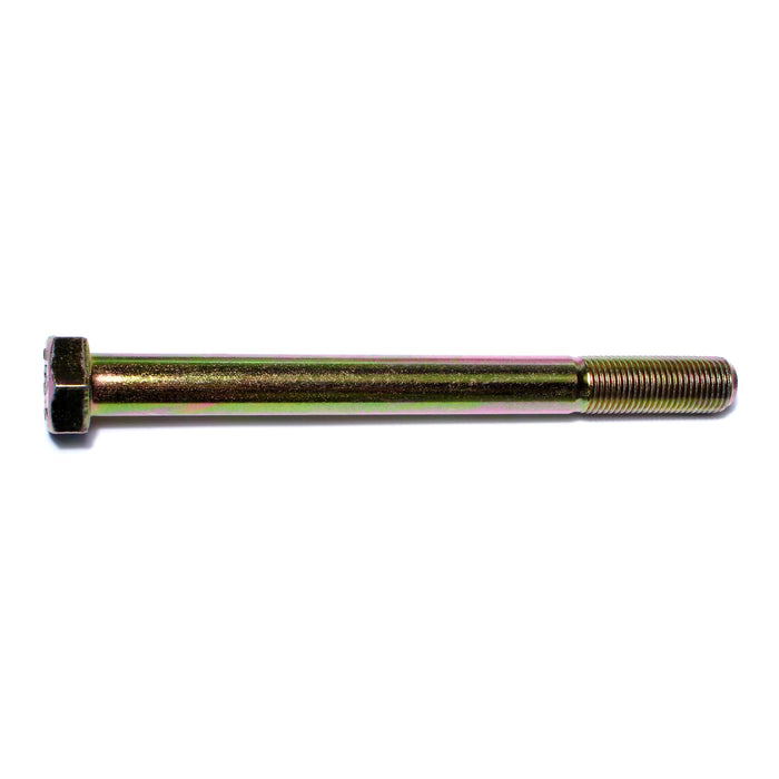 1/2"-20 x 5-1/2" Zinc Plated Grade 8 Steel Fine Thread Hex Cap Screws