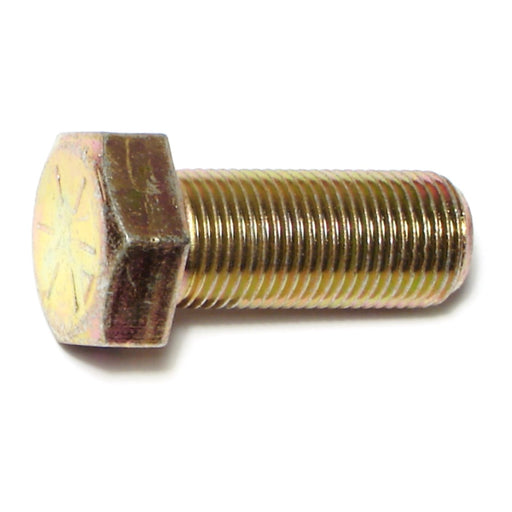 5/8"-18 x 1-1/2" Zinc Plated Grade 8 Steel Fine Thread Hex Cap Screws
