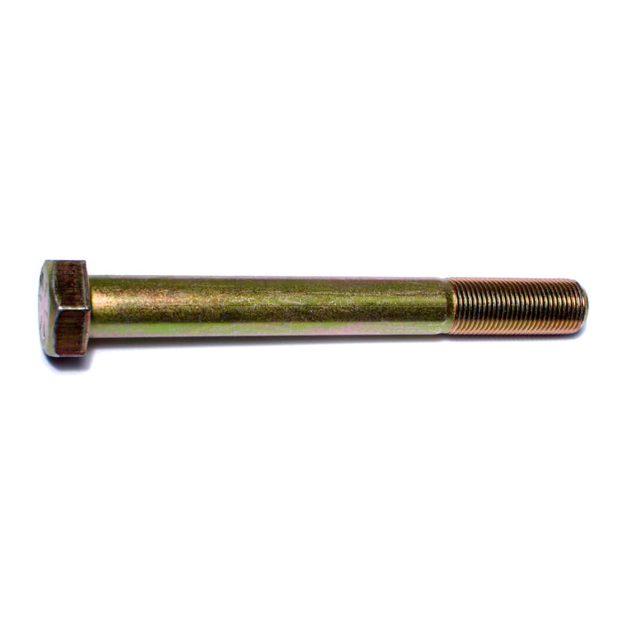 5/8"-18 x 5-1/2" Zinc Plated Grade 8 Steel Fine Thread Hex Cap Screws