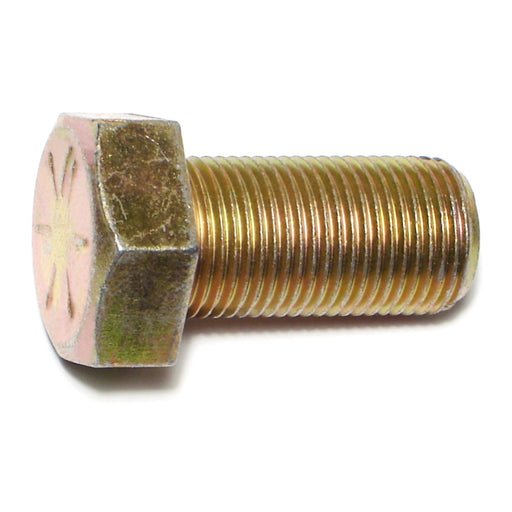 3/4"-16 x 1-1/2" Zinc Plated Grade 8 Steel Fine Thread Hex Cap Screws