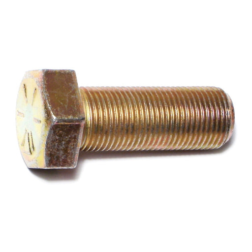 3/4"-16 x 2" Zinc Plated Grade 8 Steel Fine Thread Hex Cap Screws
