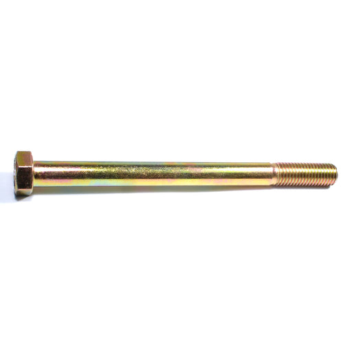 5/8"-11 x 8" Zinc Plated Grade 8 Steel Coarse Thread Hex Cap Screws