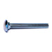 1/4"-20 x 2-1/4" Zinc Plated Grade 2 / A307 Steel Coarse Thread Carriage Bolts