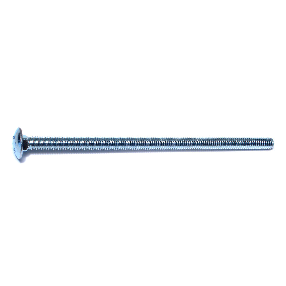 5/16"-18 x 6-1/2" Zinc Plated Grade 2 / A307 Steel Coarse Thread Carriage Bolts