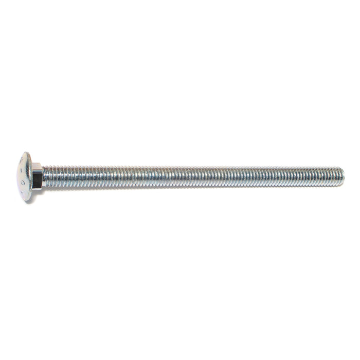 3/8"-16 x 6" Zinc Plated Grade 2 / A307 Steel Coarse Thread Carriage Bolts