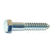 1/2" x 3" Zinc Plated Grade 2 / A307 Steel Hex Head Lag Screws