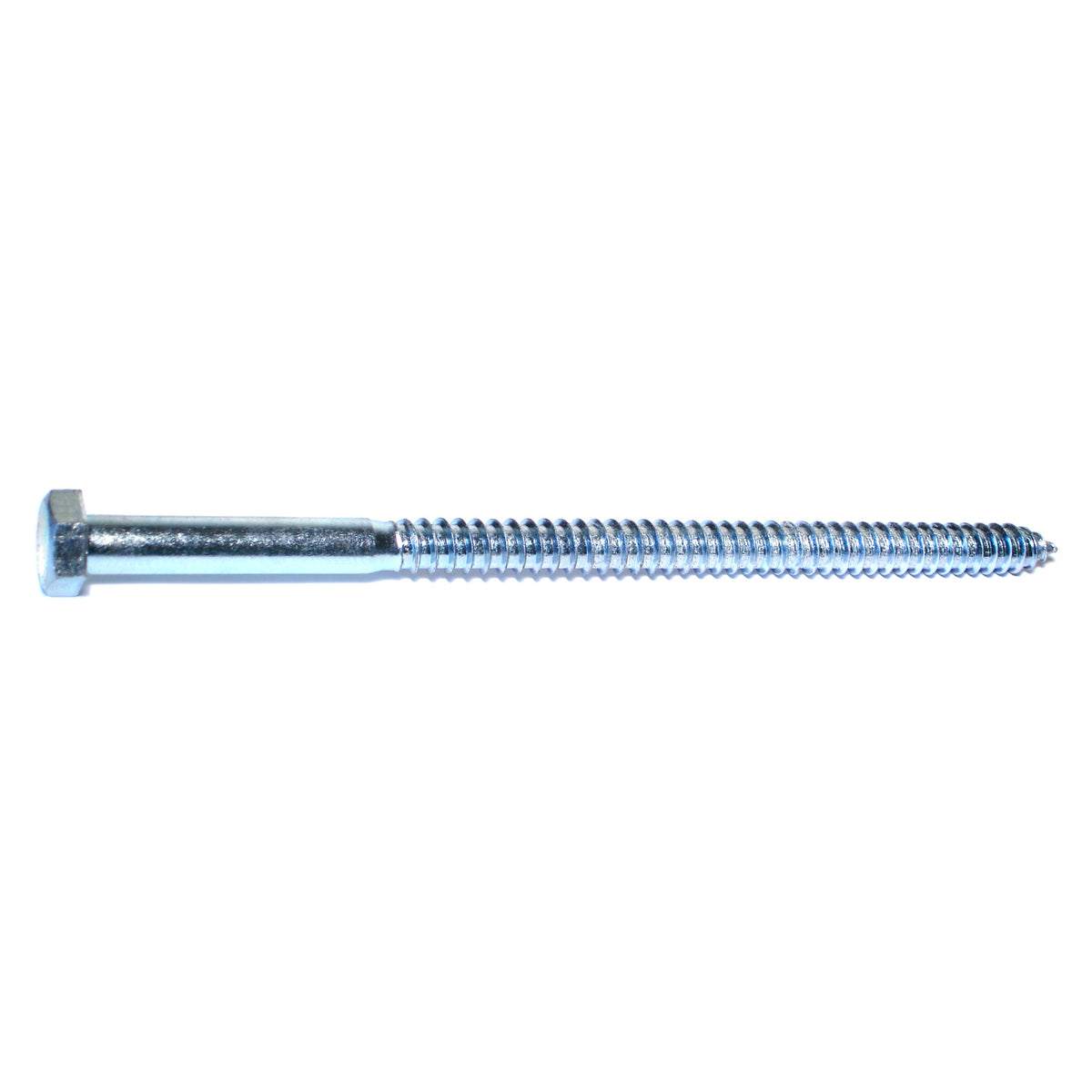 5/8" x 12" Zinc Plated Grade 2 / A307 Steel Hex Head Lag Screws