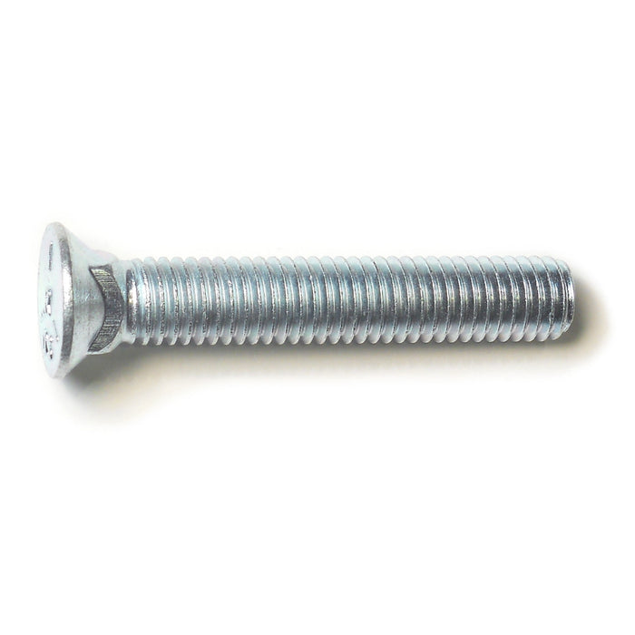1/2"-13 x 3" Zinc Plated Grade 5 Steel Coarse Thread Repair Head Plow Bolts