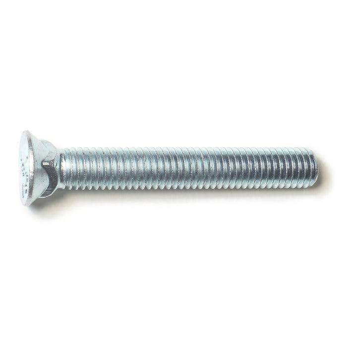 1/2"-13 x 3-1/2" Zinc Plated Grade 5 Steel Coarse Thread Repair Head Plow Bolts