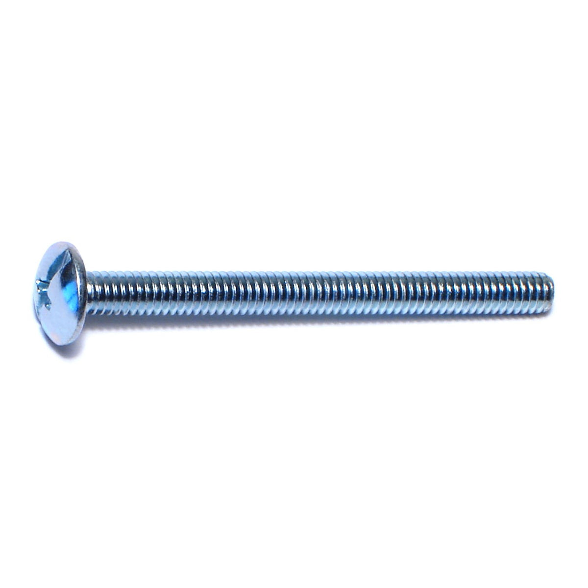 #8-32 x 2" Zinc Plated Steel Coarse Thread Combo Truss Head Machine Screws