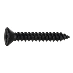 #4 x 3/4" Black Phosphate Steel Phillips Flat Head TwinFast Wood Screws
