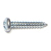 #4 x 5/8" Zinc Plated Steel Combo Pan Head Sheet Metal Screws