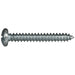 #8 x 1-1/4" Zinc Plated Steel Combo Pan Head Sheet Metal Screws