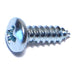 #7 x 1/2" Zinc Plated Steel Phillips Pan Head Sheet Metal Screws