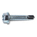 #14-14 x 1-1/4" Zinc Plated Steel Hex Washer Head Self-Drilling Screws