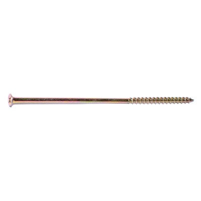 #10 x 6" Zinc Plated Steel Coarse Thread Phillips Bugle Head All Purpose Screws
