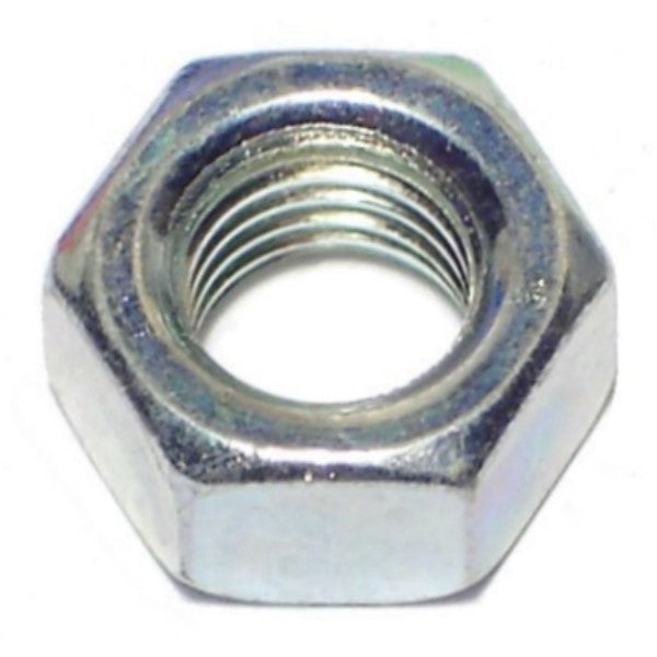 5/16"-24 Zinc Plated Grade 2 Steel Fine Thread Finished Hex Nuts