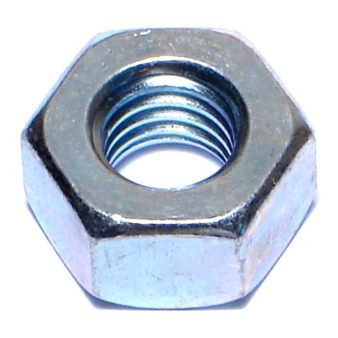 7/16"-14 Zinc Plated Grade 2 Steel Coarse Thread Heavy Hex Nuts