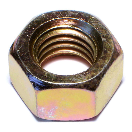 5/8"-11 Zinc Plated Grade 8 Steel Coarse Thread Hex Nuts