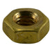 1/4"-20 Brass Coarse Thread Hex Machine Screw Nuts