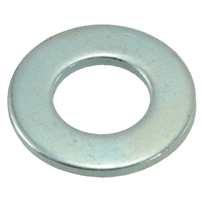 3/8" x 13/32" x 13/16" Zinc Plated Grade 2 Steel SAE Flat Washers