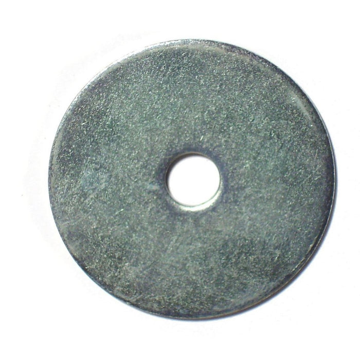 1/4 x 1-1/2" Zinc Plated Grade 2 Steel Fender Washers