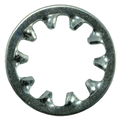 3/8" x 45/64" Zinc Plated Grade 2 Steel Internal Tooth Lock Washers