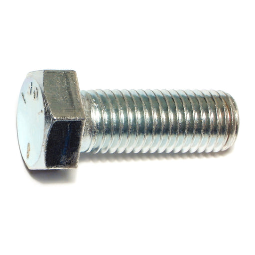 3/4"-10 x 2" Zinc Plated Grade 5 Steel Coarse Thread Hex Cap Screws