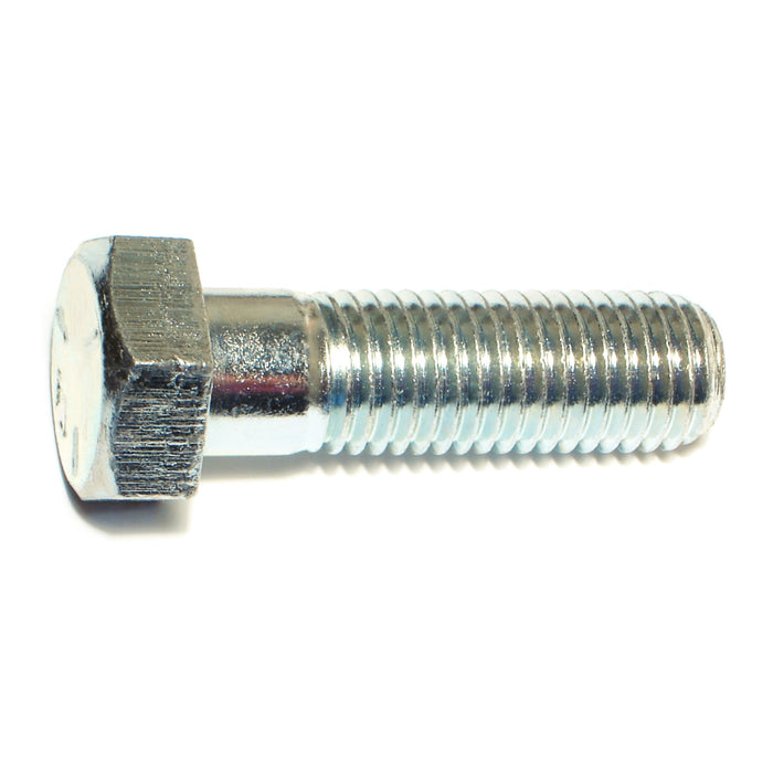 3/4"-10 x 2-1/2" Zinc Plated Grade 5 Steel Coarse Thread Hex Cap Screws