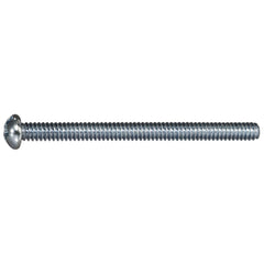 #10-24 x 2-1/2" Zinc Plated Steel Coarse Thread Combo Round Head Machine Screws