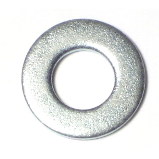 3/8" x 7/16" x 1" Zinc Plated Grade 2 Steel USS Flat Washers