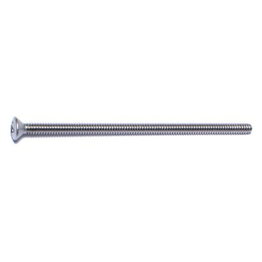#6-32 x 3" 18-8 Stainless Steel Coarse Thread Phillips Oval Head Machine Screws