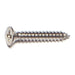 #4 x 3/4" 18-8 Stainless Steel Phillips Flat Head Sheet Metal Screws