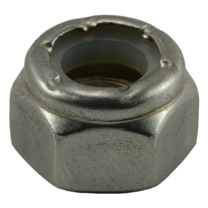 5/16"-18 18-8 Stainless Steel Coarse Thread Nylon Insert Lock Nuts LNSS-149