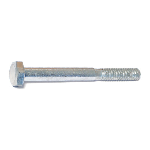 1/4"-20 x 2-1/2" Hot Dip Galvanized Steel Coarse Thread Hex Cap Screws