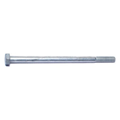 1/4"-20 x 4-1/2" Hot Dip Galvanized Steel Coarse Thread Hex Cap Screws
