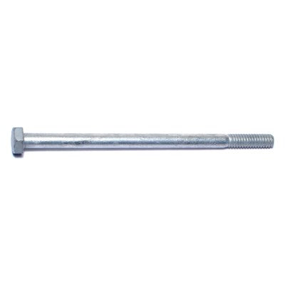 1/4"-20 x 4-1/2" Hot Dip Galvanized Steel Coarse Thread Hex Cap Screws