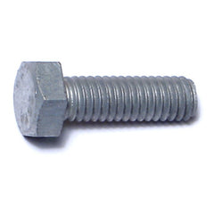 5/16"-18 x 1" Hot Dip Galvanized Steel Coarse Thread Hex Cap Screws