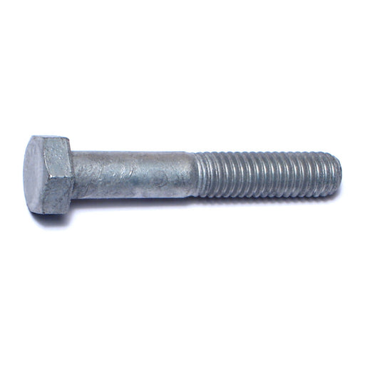 5/16"-18 x 2" Hot Dip Galvanized Steel Coarse Thread Hex Cap Screws