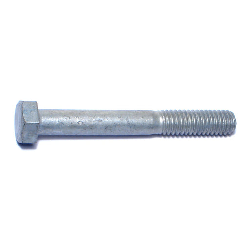 5/16"-18 x 2-1/2" Hot Dip Galvanized Steel Coarse Thread Hex Cap Screws
