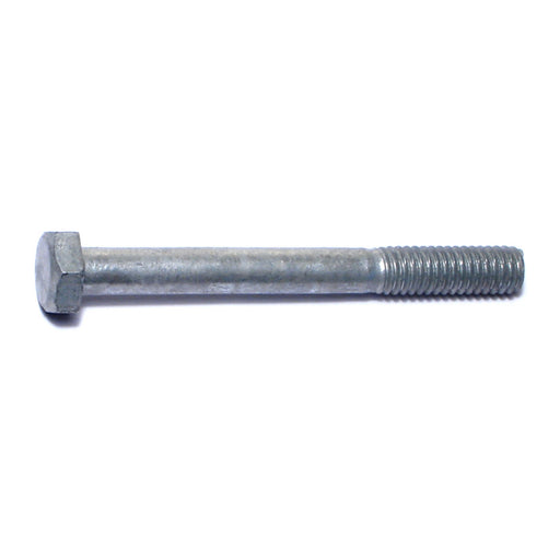 5/16"-18 x 3" Hot Dip Galvanized Steel Coarse Thread Hex Cap Screws