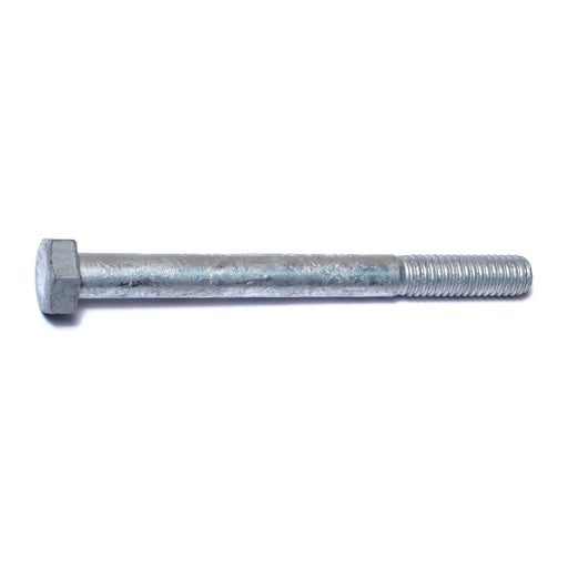 5/16"-18 x 3-1/2" Hot Dip Galvanized Steel Coarse Thread Hex Cap Screws