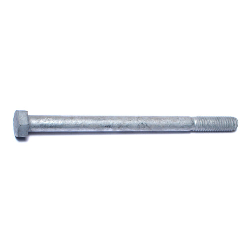 5/16"-18 x 4-1/2" Hot Dip Galvanized Steel Coarse Thread Hex Cap Screws