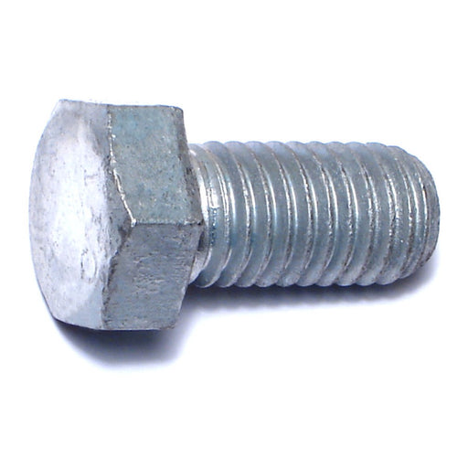 1/2"-13 x 1" Hot Dip Galvanized Steel Coarse Thread Hex Cap Screws